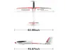 Volantex Phoenix S 1600mm ABS Glider - ARTF