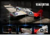 Volantex P-51D Mustang 500mm RTF with Gyro - Red