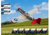 Volantex P-51D Mustang 500mm RTF with Gyro - Red