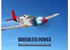 Volantex P-51D Mustang 500mm RTF with Gyro - Red