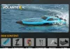 Volantex Arrobolt SR40 40mm Brushless Boat ARTR - Blue