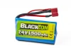 BlackZon Smyter Battery Pack - Li-ion 7.4V, 1500mAh - Deans T Plug