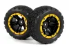 Slyder ST Wheels/Tires Assembled (Black/Yellow)