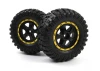 Smyter Desert Wheels/Tires Assembled (Yellow/2pcs)