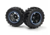 Spryte Wheels/Tires Assembled (Black/Blue)