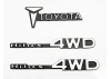 RC4WD 1:10 Metal Emblem for Tamiya Hilux