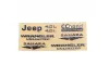 RC4WD Metal Emblems for Axial SCX10 Jeep Wrangler