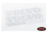RC4WD Volvo Decal Sheet Set for 1:14 Earth Digger 360L