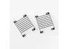 Metal Front Lamp Guards for 1:18 Gelande D90 RC4WD