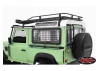RC4WD Roof Rack With Light Pods For 1:18 Gelande D90 (Black)