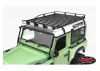 RC4WD Roof Rack With Light Pods For 1:18 Gelande D90 (Black)