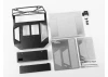 RC4WD Rear Tube Bed For Trail Finder 2 (Black Style B)
