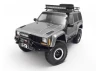 RC4WD Krabs Roof Rack W/Spare Tire Mount For Axial SCX10 II Xj (Black)