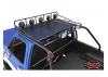RC4WD Roof Rack - Rollbar - Light Bar Combo For RC4WD Chevy Blazer Body (Black)
