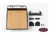 Wood Flatbed w/Mudflaps for Mojave II Four Door Body Set RC4WD