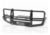 RC4WD Trifecta Front Bumper - Sliders + Side Bars For Land Cruiser Lc70 Body (Black)