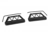 RC4WD Trifecta Front Bumper - Sliders + Side Bars For Land Cruiser Lc70 Body (Black)