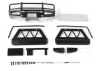 RC4WD Trifecta Front Bumper - Sliders + Side Bars For Land Cruiser Lc70 Body (Black)