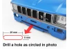 RC4WD Kangaroo Front Bumper W/Lights For Mojave II 2/4 Door Body Set (Black)