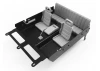RC4WD Mojave II Four Door Complete Metal Interior