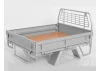 RC4WD Kober Rear Bed W/Tire Holder + Mud Flaps For RC4WD Tf2 Lwb Toyota Lc70 (Silver)