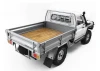 RC4WD Kober Rear Bed W/Tire Holder + Mud Flaps For RC4WD Tf2 Lwb Toyota Lc70 (Silver)