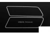 Aluminium Rear Side Window Trim for Traxxas TRX-4 79 Bronco Ranger XLT RC4WD