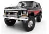 RC4WD Cowboy Front Grille Guard W/Lights For Traxxas TRX-4 79 Bronco Ranger Xlt (Silver)