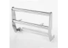 RC4WD Cowboy Front Grille Guard W/Lights For Traxxas TRX-4 79 Bronco Ranger Xlt (Silver)