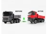 RC4WD Body Lift Kit For Mercedes-Benz Arocs 3348 6X4 Tipper Truck