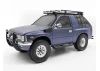 RC4WD Ranch Front Grille Guard W/Lights For Tamiya 1:10 Isuzu Mu Type X CC-01 (Black)