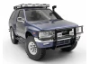 RC4WD Ranch Front Grille Guard W/Lights For Tamiya 1:10 Isuzu Mu Type X CC-01 (Black)