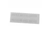 Front Hood Logo for 1:18 Gelande II RTR W/Black Rock Body (White) RC4WD