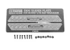 Metal Side Diamond Plates for 1:18 Gelande II Black Rock RC4WD