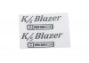 Metal Logo for Axial SCX10 II 1969 Chevrolet Blazer RC4WD