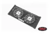 Scale Radiator for Traxxas TRX-4 Land Rover Defender RC4WD w fans RC4WD