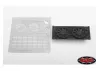 Scale Radiator for Traxxas TRX-4 Land Rover Defender RC4WD w fans RC4WD