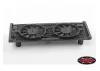 Scale Radiator for Traxxas TRX-4 Land Rover Defender RC4WD w fans RC4WD