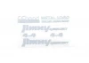 Metal Emblems for MST 1:10 CMX w/ Jimny J3 Body (White) RC4WD