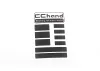 Metal Logo Decal Sheet for 1985 Toyota 4Runner Hard Body RC4WD