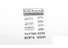 Metal Logo Decal Sheet for 1985 Toyota 4Runner Hard Body RC4WD