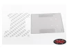 Diamond Plate Rear Bed for RC4WD TF2 LWB Toyota LC70 RC4WD Liner RC4WD