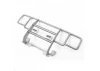 RC4WD Ranch Front Grille W/Ipf Lights For Traxxas TRX-4 Chevy K5 Blazer (Silver)