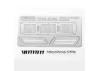 Metal Hood and Fender Vents for Traxxas TRX-4 Mercedes-Benz G-500 RC4WD