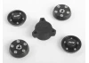 RC4WD Oem Xj 1.9 Beadlock Wheels (Gunmetal)