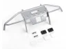 RC4WD Guardian Steel Front Winch Bumper W/Ipf Lights For Axial 1:10 SCX10 II Umg10 (Silver)