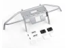 RC4WD Guardian Steel Front Winch Bumper W/Ipf Lights For Axial 1:10 SCX10 II Umg10 (Silver)