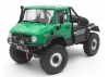 RC4WD Guardian Steel Front Winch Bumper W/Lights For Axial 1:10 SCX10 II Umg10 (Black)