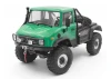 RC4WD Ranch Steel Front Winch Bumper W/ Ipf Lights For Axial 1:10 SCX10 II Umg10 (Black)