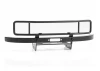RC4WD Ranch Steel Front Winch Bumper W/ Lights For Axial 1:10 SCX10 II Umg10 (Black)